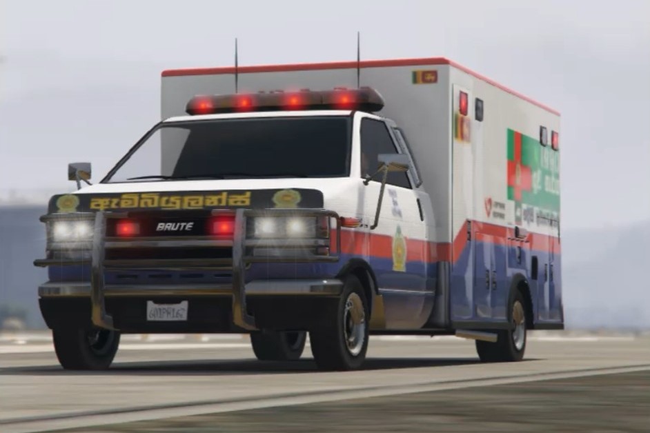 Sri Lankan Ambulance Mod for GTA V